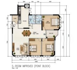 Blk 116 Jurong East Ville (Jurong East), HDB 5 Rooms #557635491